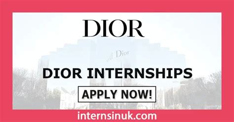 dior marketing internship.